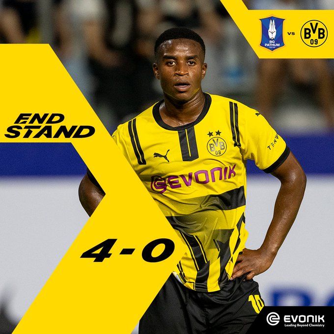 Pleasant Surprise! Dortmund's First Match of Asia Tour - Defeated by Thai League Team Port FC