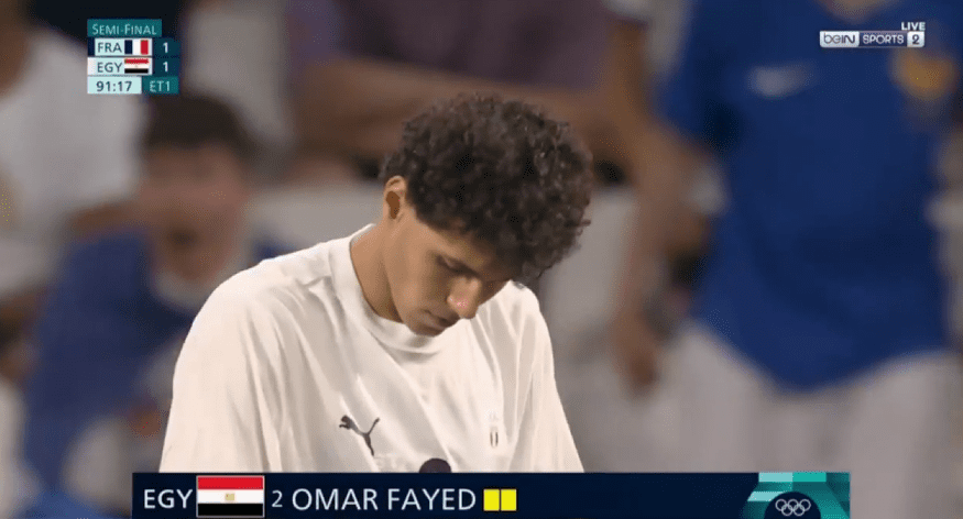 Blocking Referee's VAR Review + Violent Tackle: Egyptian Defender Fayed Sees Red with Two Yellows