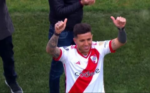 Enzo Still Welcomed at River Plate's Home Despite Controversial Song by Fans