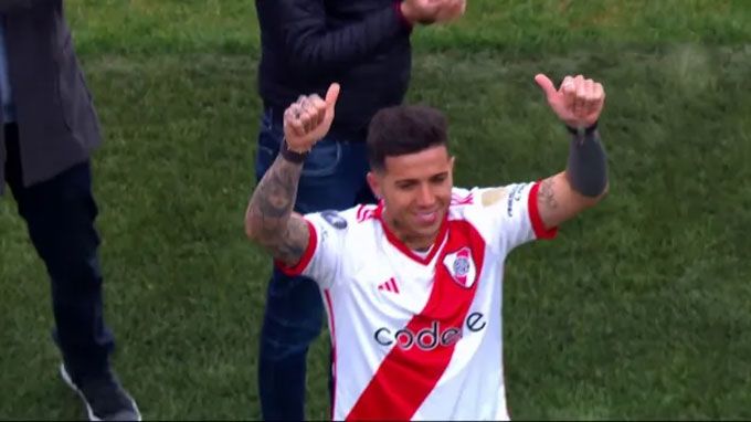 Enzo Still Welcomed at River Plate's Home Despite Controversial Song by Fans