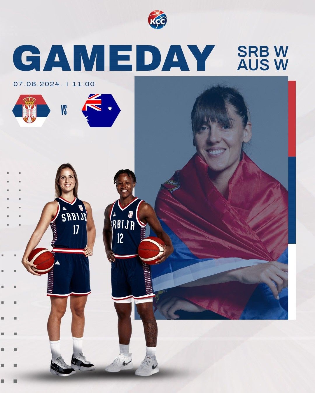 Serbia Women's Basketball vs. Australia: Magbegor Battles Anderson