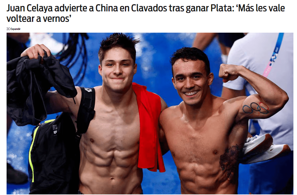 Nearly Toppling the Dream Team’s Reign! Silver Medalists Mexico Diving Duo Vow: Make China Unable to Ignore Us Anymore