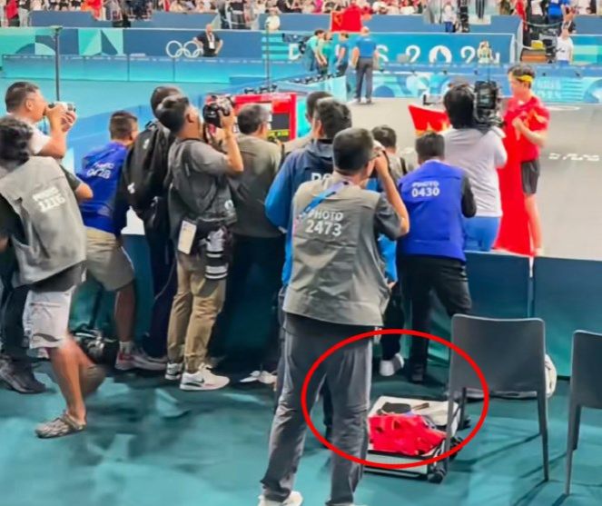 Wang Chuqin on His Broken Racket: Olympic Photographer Shouldn't Behave Like This; I Can Play with a Backup Racket Too