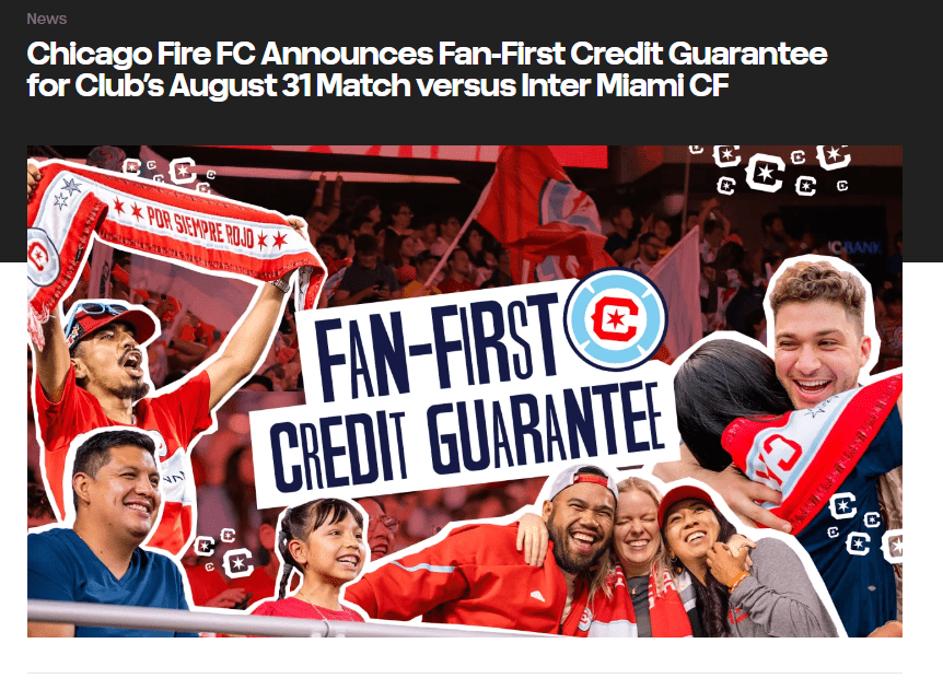 If Messi Misses the Match Due to Injury, Chicago Fire Will Compensate Fans Who Bought Tickets