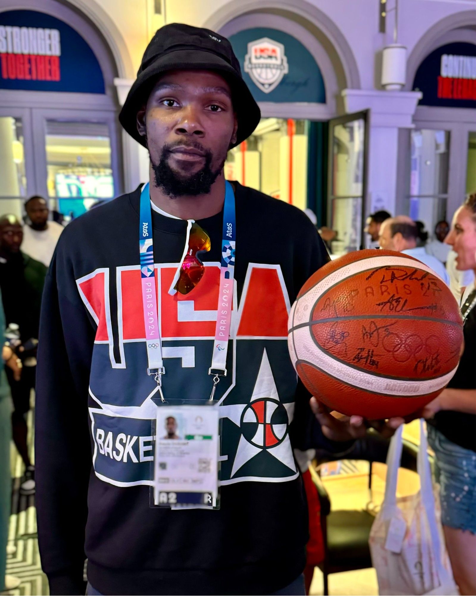 US Men's Basketball Officially Celebrates Kevin Durant Becoming the All-Time Leading Scorer in US Olympic History