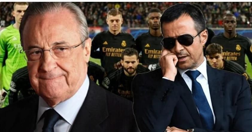 West Media: Super Agent Mendes Angers President Perez by Clashing with Real Madrid over Niely Jolo and Lunin Transfers