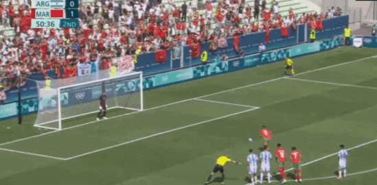 Is there still suspense? Rashimi scores from the penalty spot; Morocco U23 leads Argentina U23