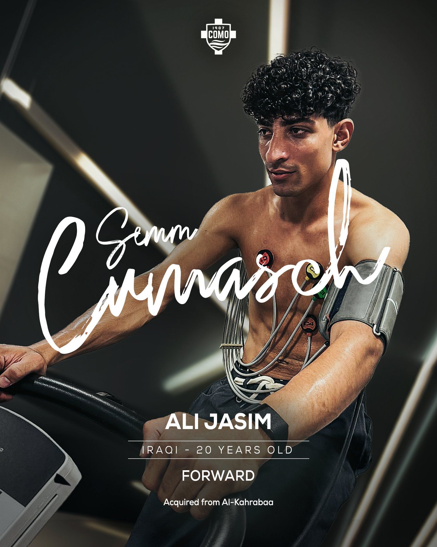 Continue Strengthening! Official: Serie A Promotee Como Signs Iraqi International Jassim