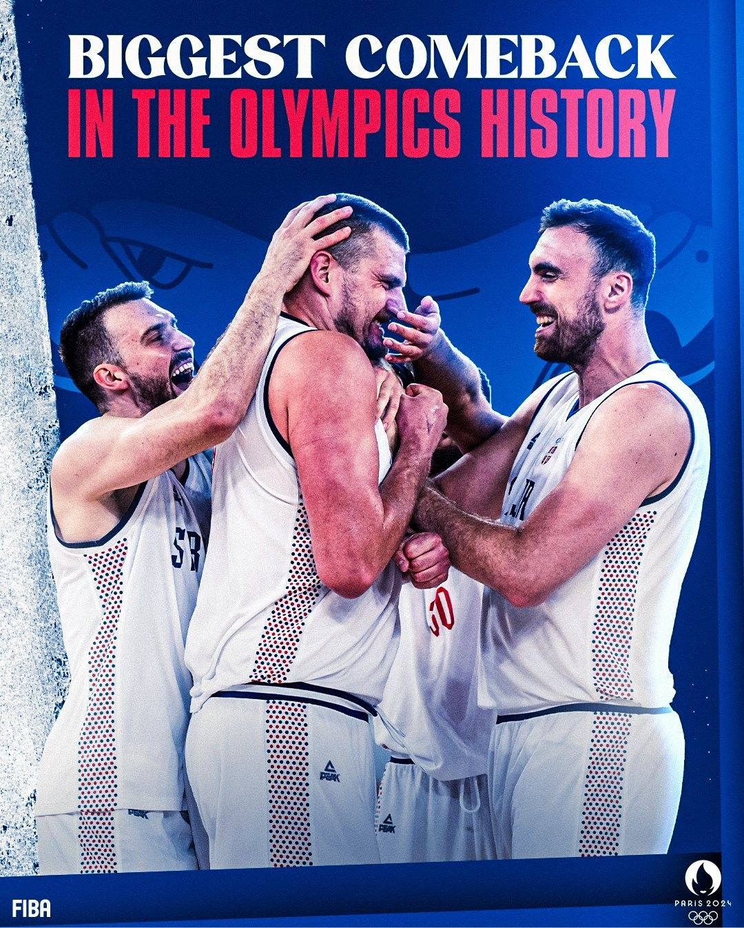 Serbia's Comeback from a Deficit is the Largest Single-Game Comeback in Olympic Basketball History