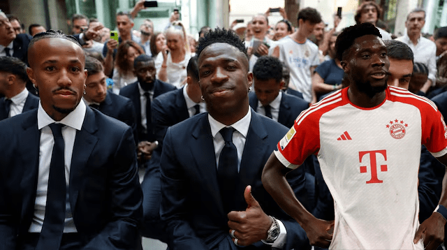 As Newspaper: Vinicius Attempts to Use His Influence to Have Real Madrid Sign Alphonso Davies