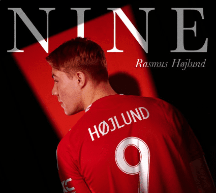 Man United Official: Hlohel's New Season Jersey Number Changed to No. 9; Previously Worn by Martial