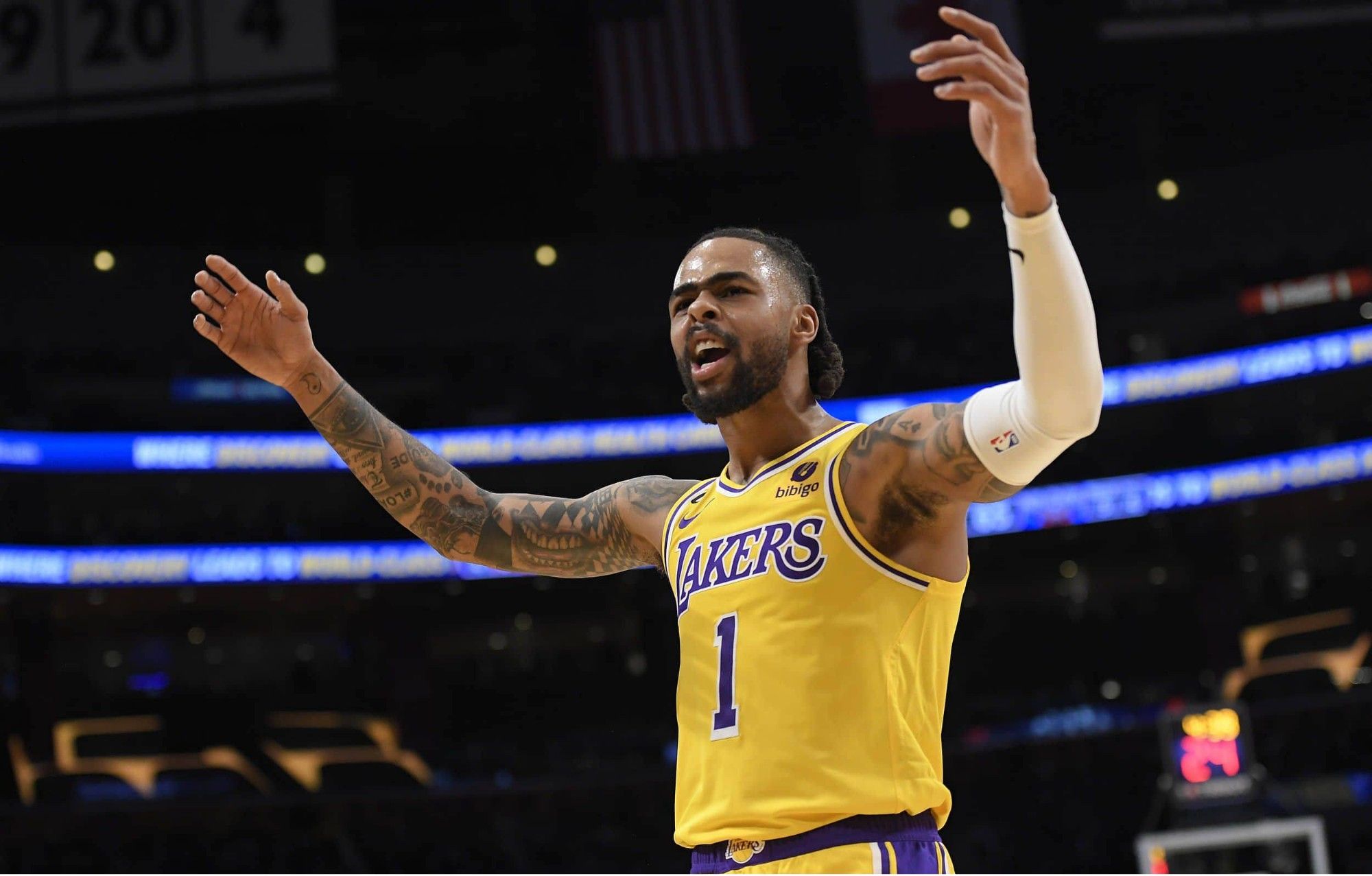 Lakers Beat Writer: Team Still Actively Shopping Russell