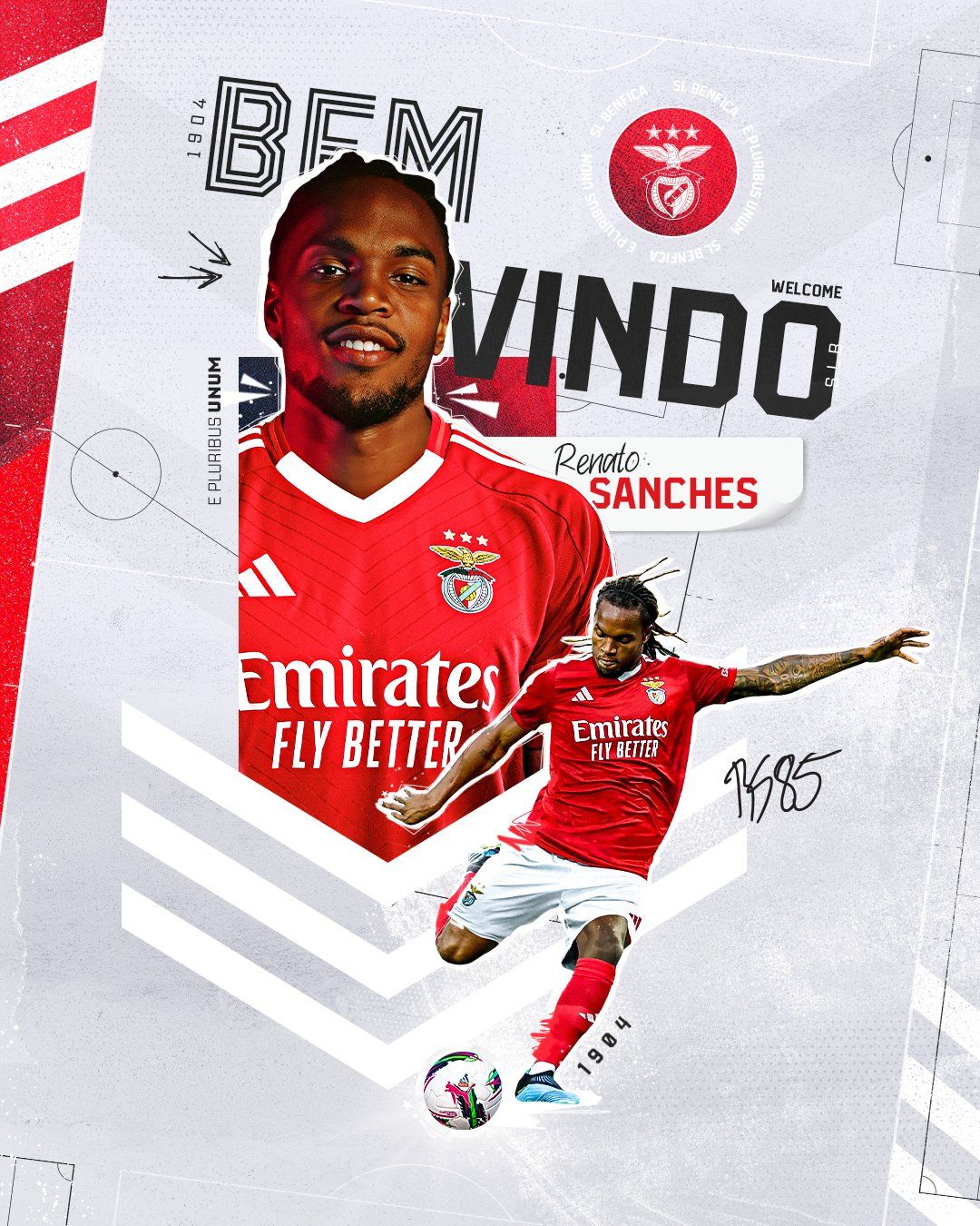 Benfica Official: Paris Saint-Germain Midfielder Renato Sanches Joins on Loan