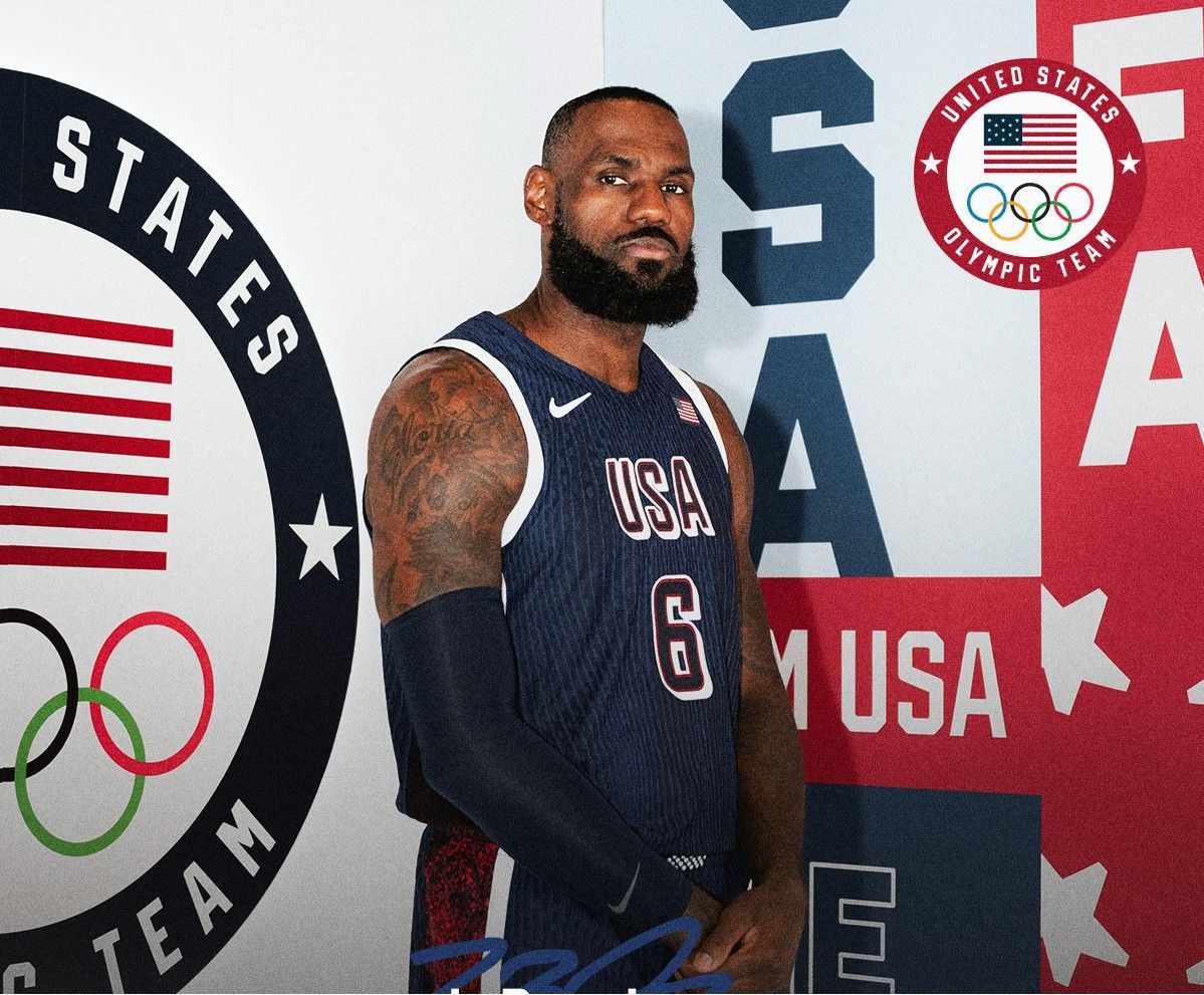 James to be Flag Bearer for U.S. Olympic Team at Opening Ceremony