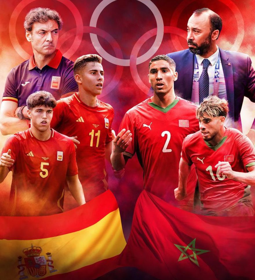 Monday Preview: Spain U Battles Morocco - Who Will Secure the Olympic Men's Football Final Spot?