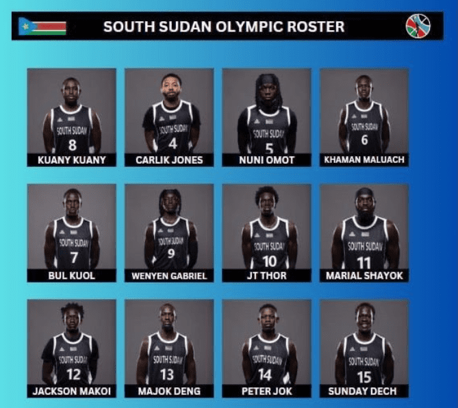 South Sudan Announces Olympic Squad: Former Laker & Three CBA Imports Lead the Way