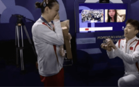 Blessings! Liu Yuchen Proposes to Huang Yaqiong After Mixed Doubles Badminton Victory