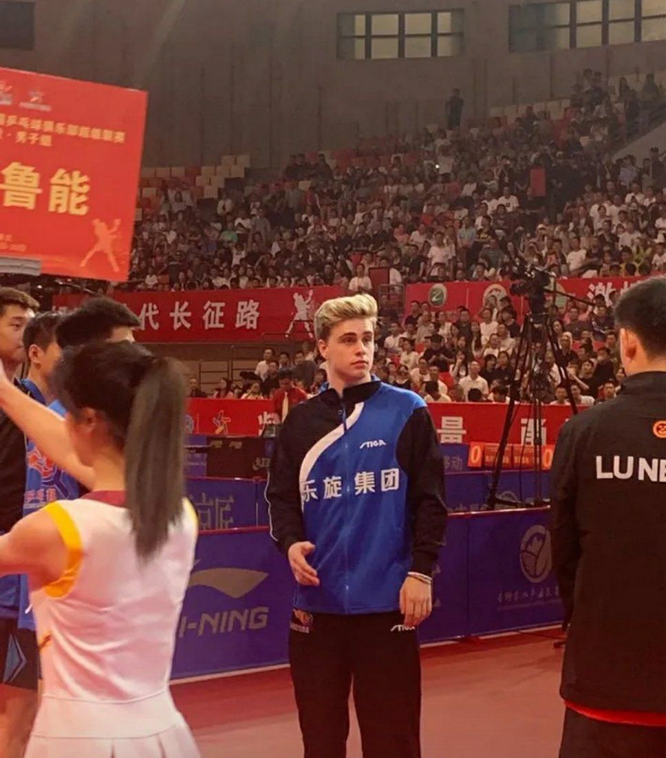 Unveiling Mattias Falck, Wang Chuqin's Opponent: World Championship Singles Runner-Up Participated in China's Super League Last Year