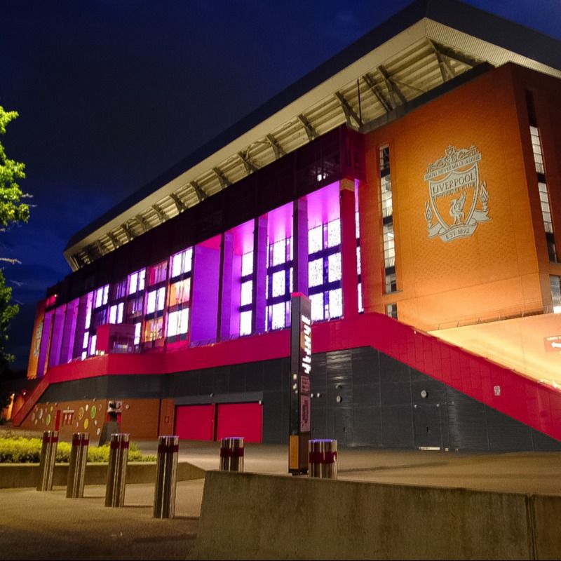 Lighting up Love and Hope: Anfield Illuminates in Pink to Show Support for the Southport Tragedy