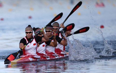 Kayak Preliminaries for Women's and Men's Quadruple 500m: Both Chinese Teams Advance!