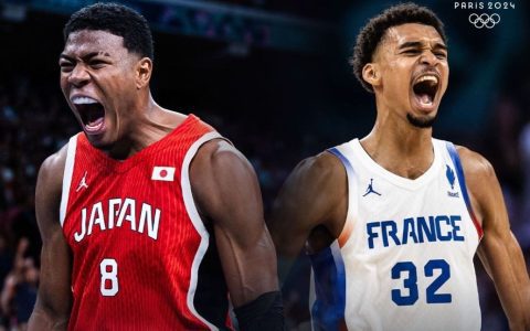 Olympic Men's Basketball Report: Wembanyama + Hachimura Score in Vain as France Beats Japan in Overtime for Second Consecutive Win