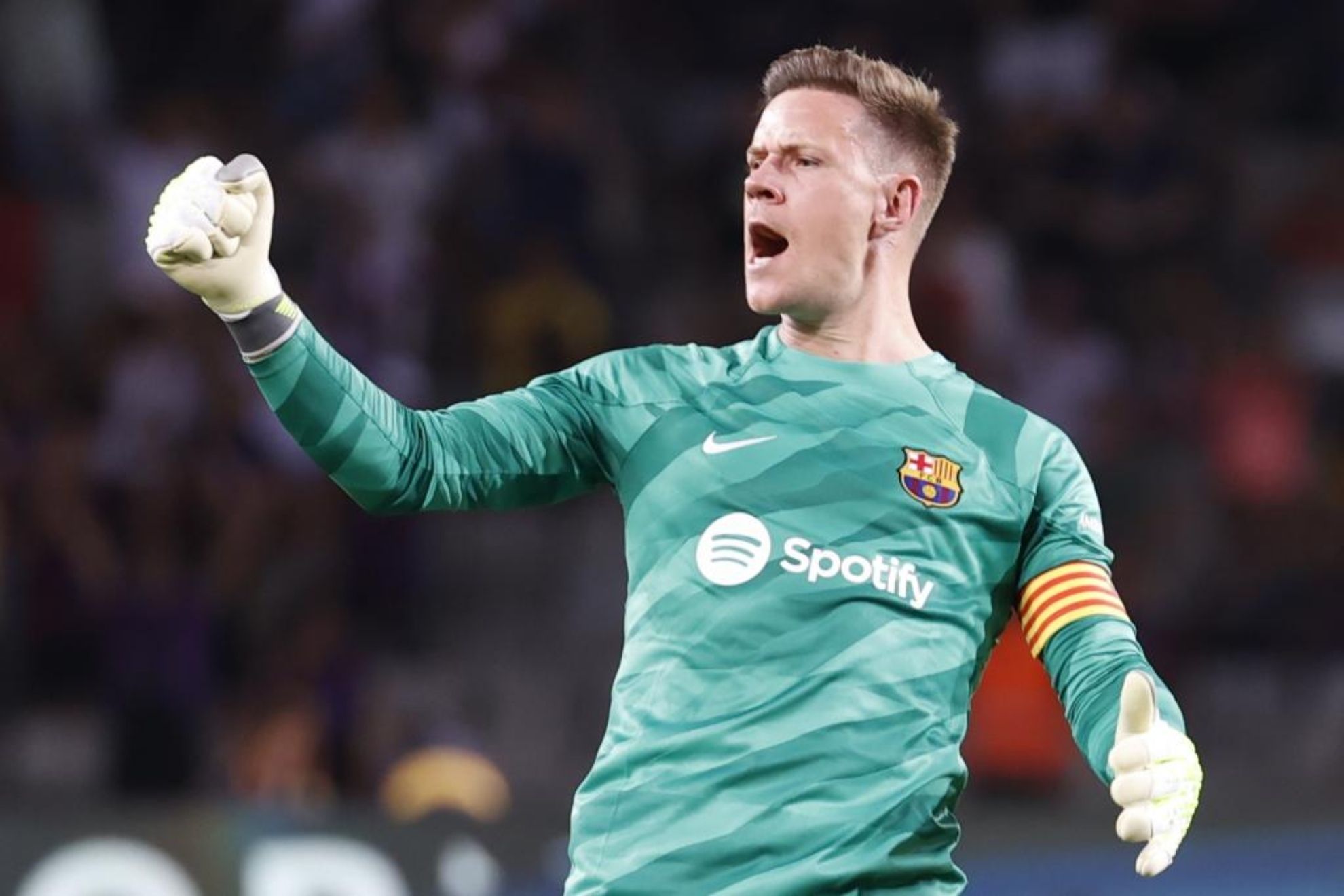 Ter Stegen: I've Missed Messi for Three Years; Barca Can Compete with Real Madrid for the Title This Season