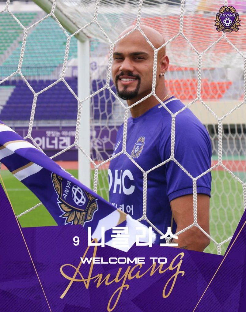 Official: Anyang FC Signs Brazilian Forward Nicolas Careca