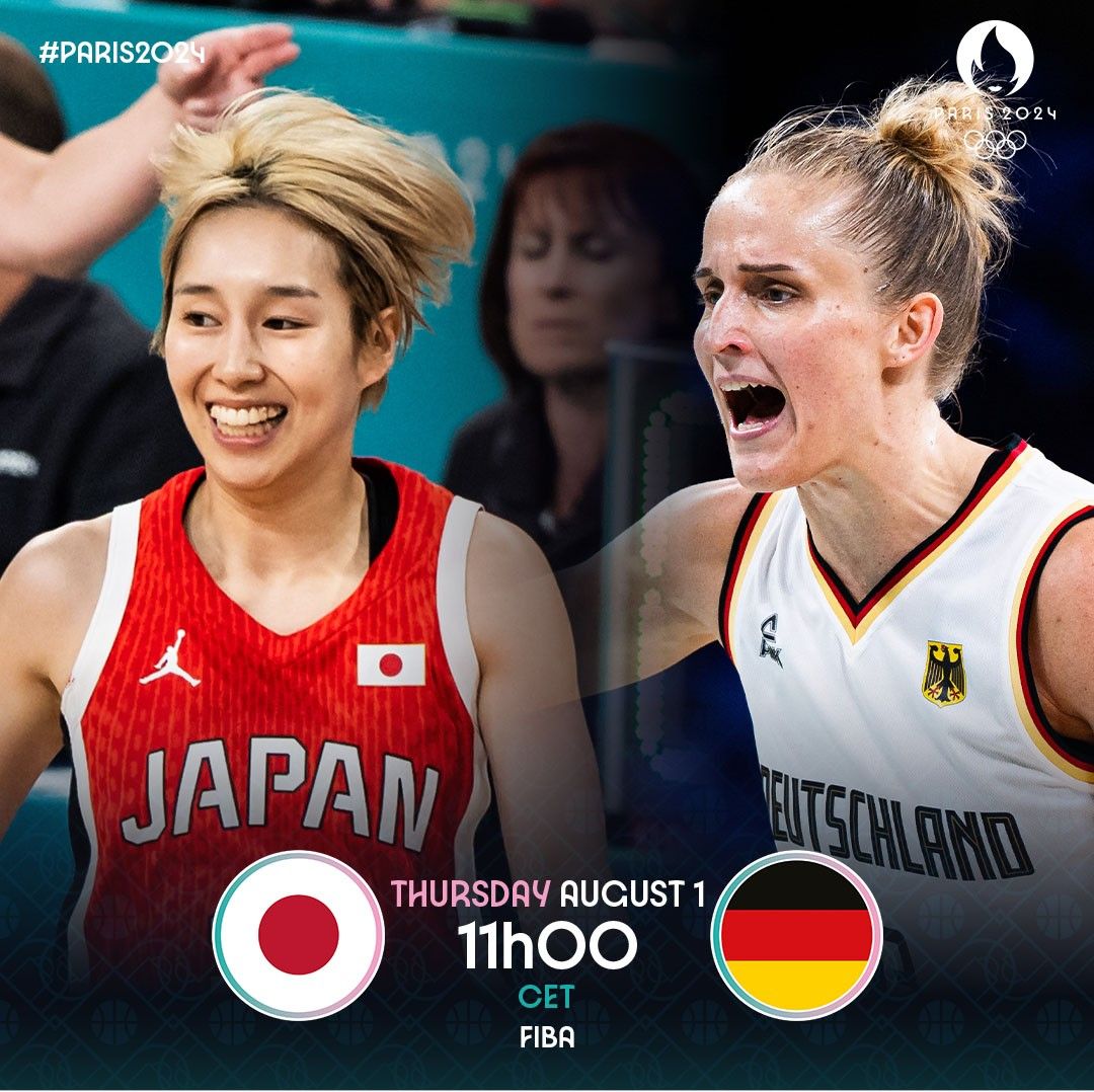 FIBA Official Releases Olympic Women's Basketball Group Stage Teaser Poster: Japan Aims for First Win Against Germany