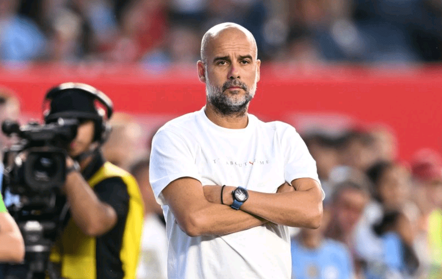 Man Evening: Absence of Too Many Players Leaves Guardiola Unhappy with Man City's Pre-Season Preparation