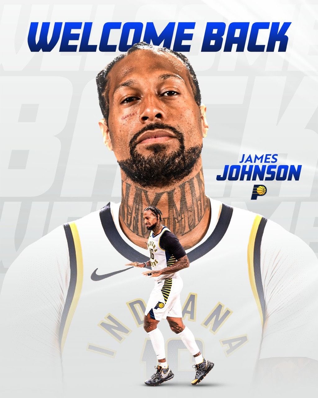 Veteran James Johnson Returns to the Pacers at Age 37