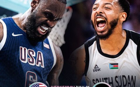 USA Scores Only 5 Points in a Half Quarter! South Sudan Launches a Run - Narrowing the Point Differential to 16 Against the USA