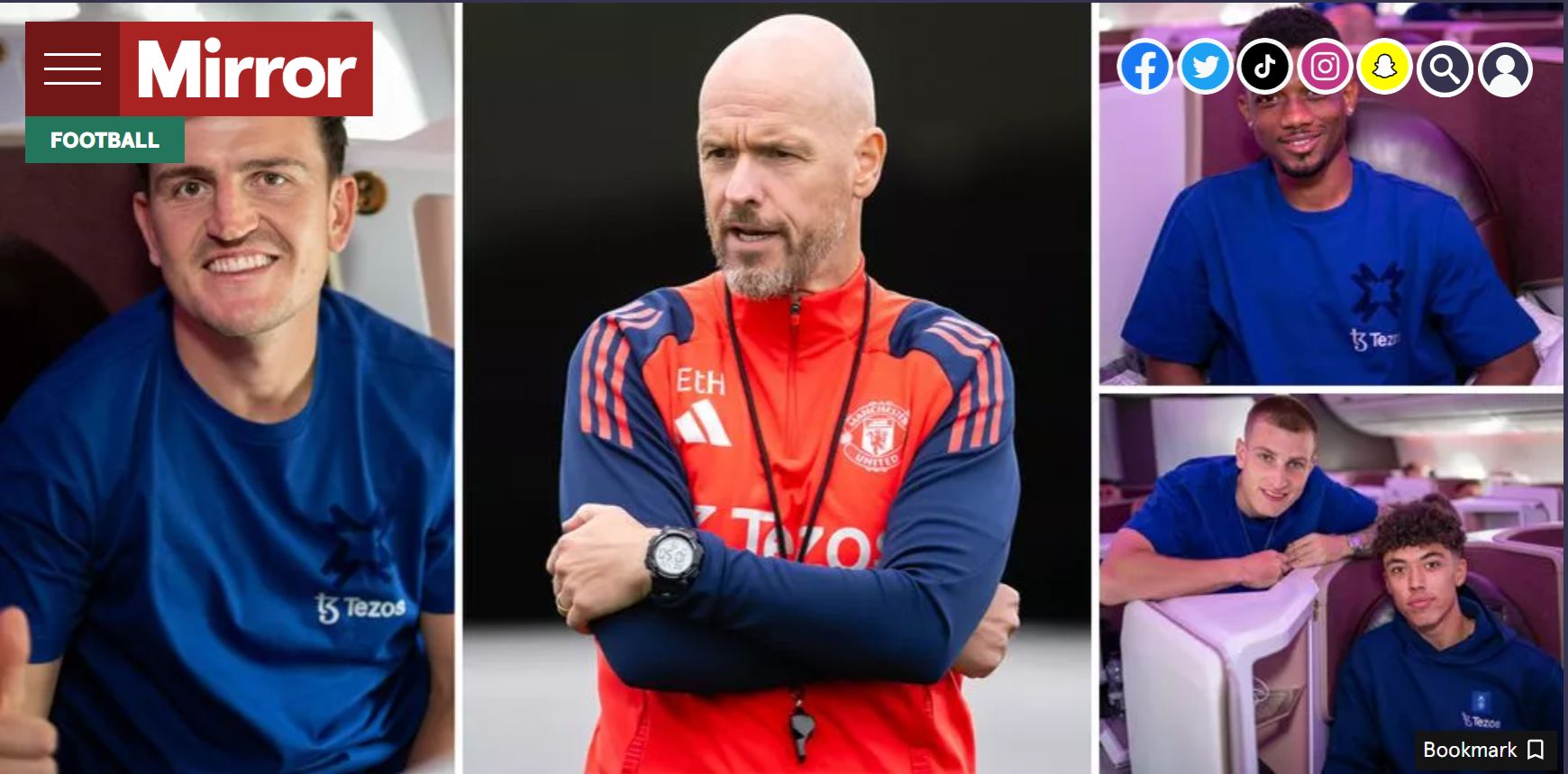 UK Media Introduces New Stars at Manchester United: Ten Hag Aims to Forge a "New Rashford" to Inspire the Team