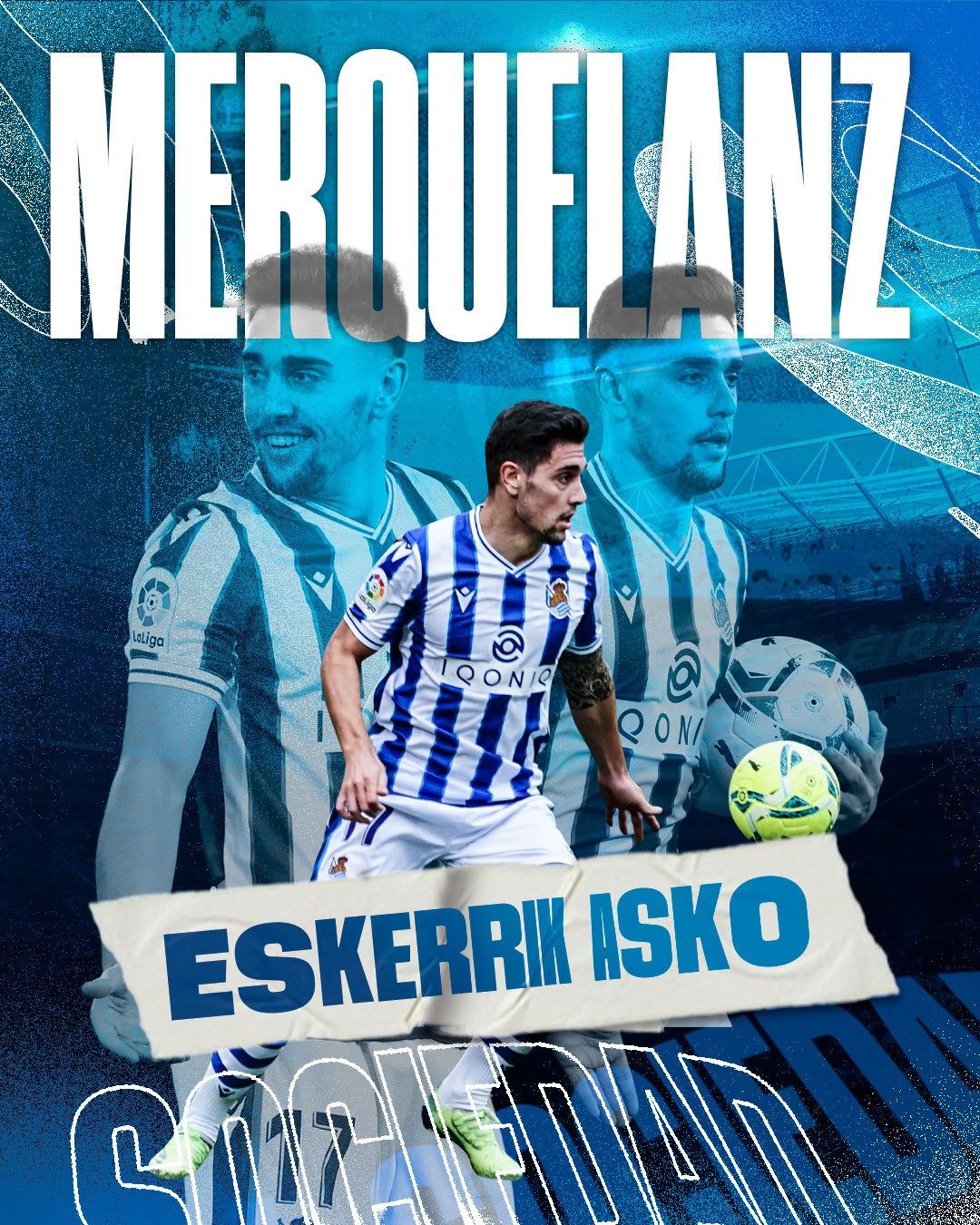 Official Announcement from Real Sociedad: Martin Merklands Departs after Contract Termination