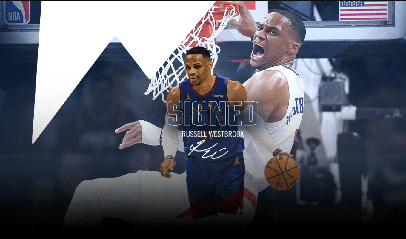 Team Up with Jokic! Westbrook Signs a .8 Million, Two-Year Deal with the Nuggets, Second Year Includes Player Option