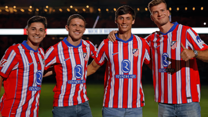 Atletico Madrid's New Summer Signings Make Their Debut at Metropolitano Stadium! Over 30,000 Fans Attend