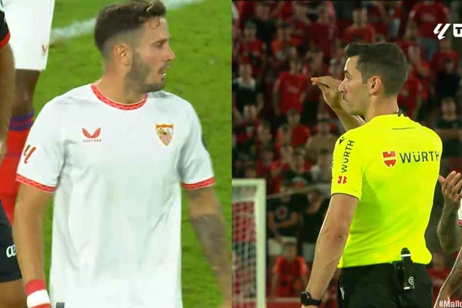 As: Saul's Open Criticism of Referee Leads to Red Card, Possible Two-Game Ban