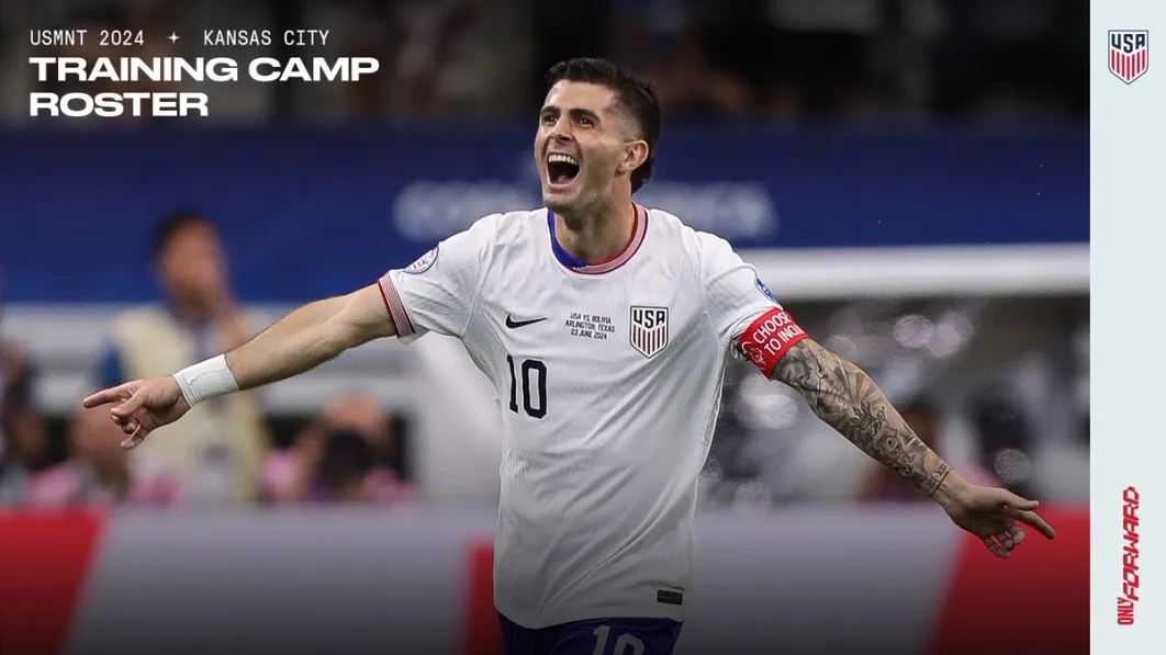 New US National Team Roster Announced: Pulisic Leads, Balogun and Musah Included