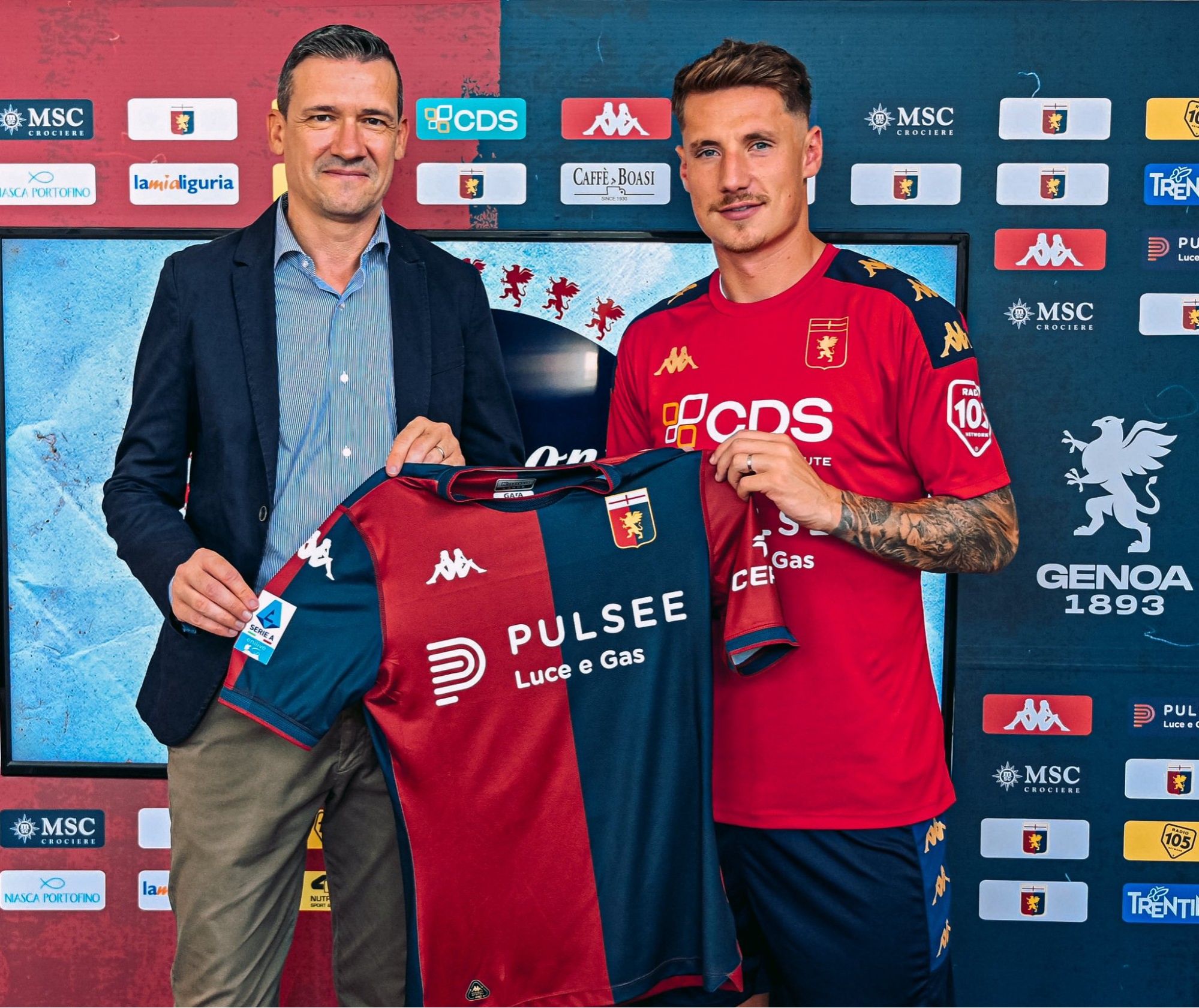 Genoa Official: Sassuolo Forward Pinamonti Joins on Loan, to Wear Number 19 Shirt