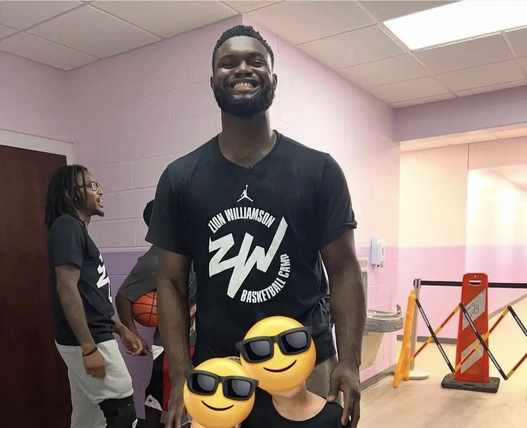 US Media: Zion's weight has reportedly decreased from a peak of 150 kg to now lighter than his college days at 127.5 kg, with a pre-season target of 123 kg