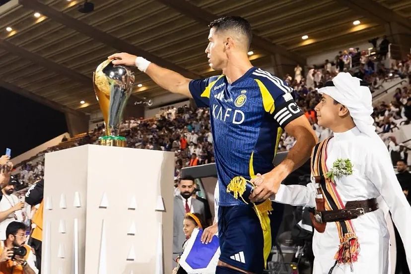 Maka: Ronaldo's Pre-Match Touch of the Trophy Proves Unlucky; He Missed Out on the Title Again