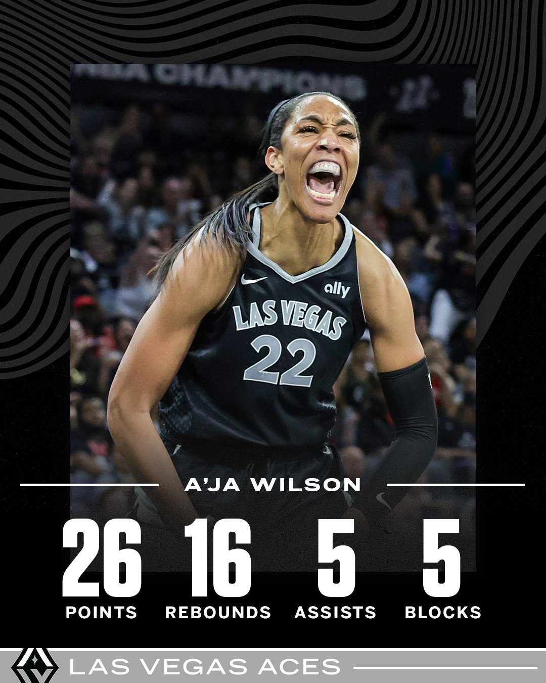 A'ja Wilson Dominates with Points, Rebounds, Assists, Blocks, and No Turnovers - A First in WNBA History