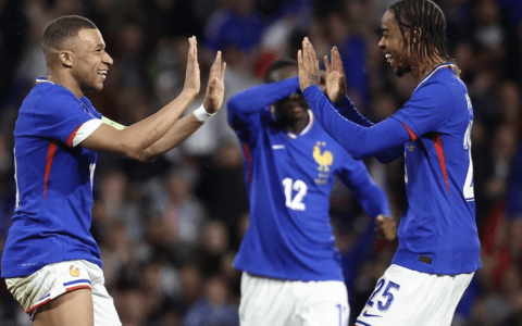 L'Équipe: Les Bleus Test a New Trio, Mbappé as Striker with Bakula and Choupo-Moting on the Wings