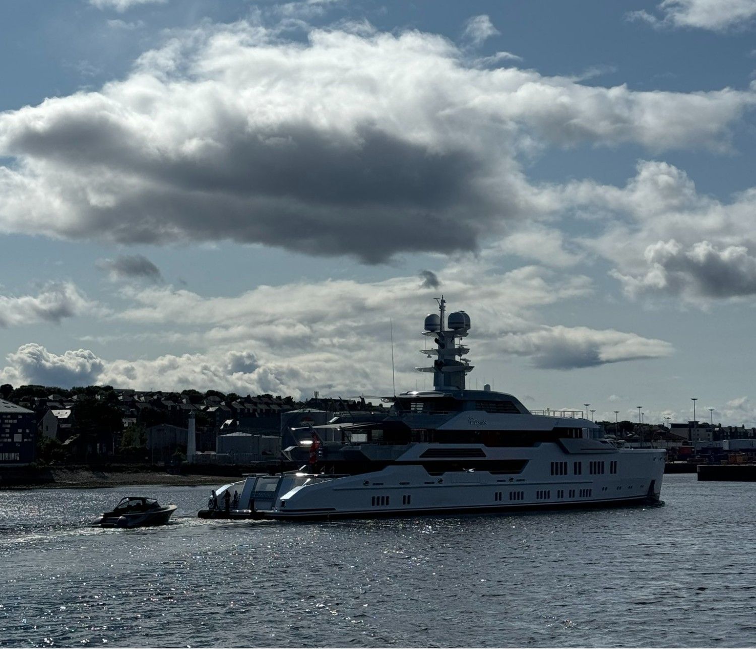 The Money Spent Here? Liverpool Owner's £66 Million Luxury Yacht Spotted in Aberdeen