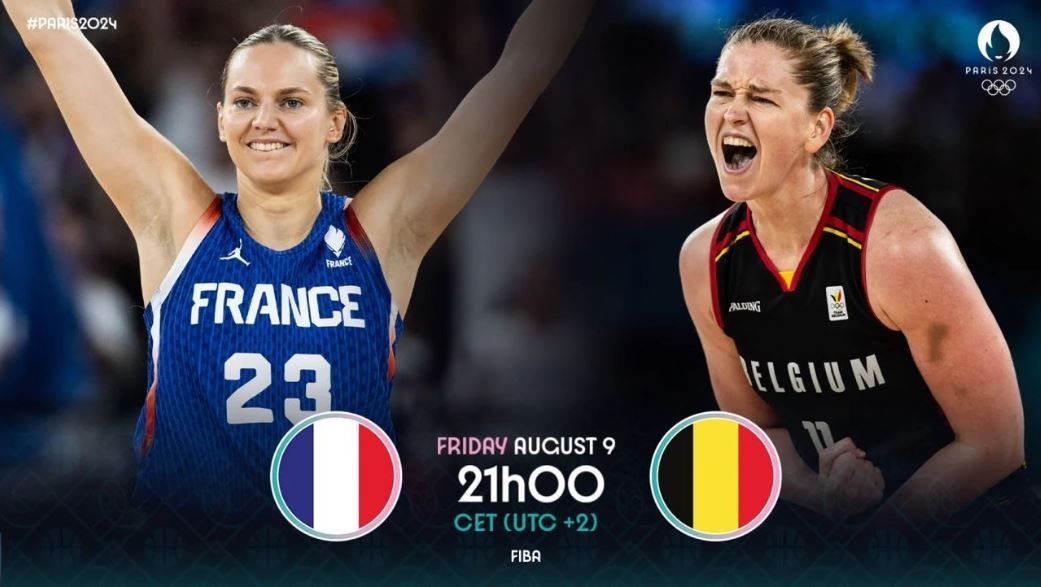 Regaining their outside shooting touch! French Women's Basketball Team hit three-pointers in the first quarter, and at the start of the second quarter, they made a comeback against Belgium.