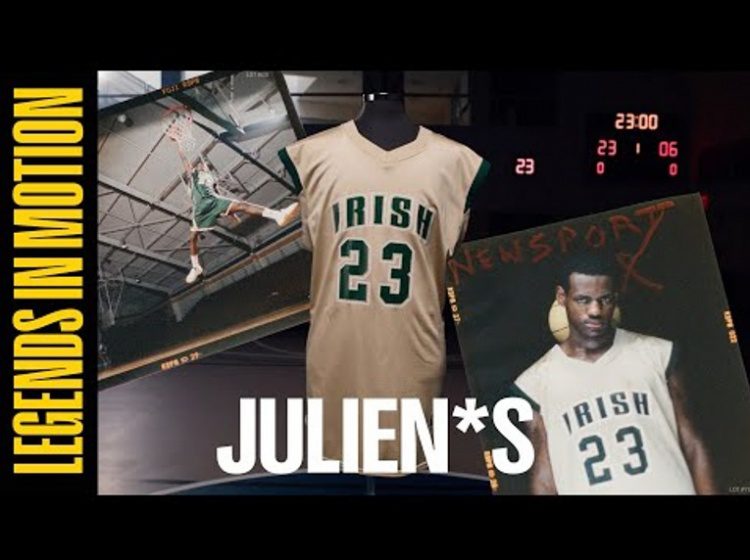 LeBron James' High School Jersey, Known as "The Chosen One," to be Auctioned with an Estimated Price Range of <img decoding=