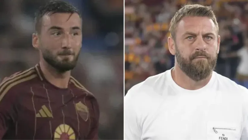 Italian Media: Heated Argument Between Roma Midfielder Cristante and Coach De Rossi