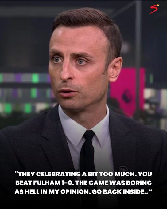 Berbatov: The Match Was Boring, Manchester United's Excessive Celebrations Were Embarrassing