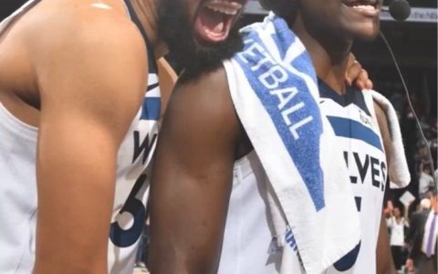 This is what a great teammate looks like! Towns: I am Edwards' biggest fan, I hope to see him become the face of the league