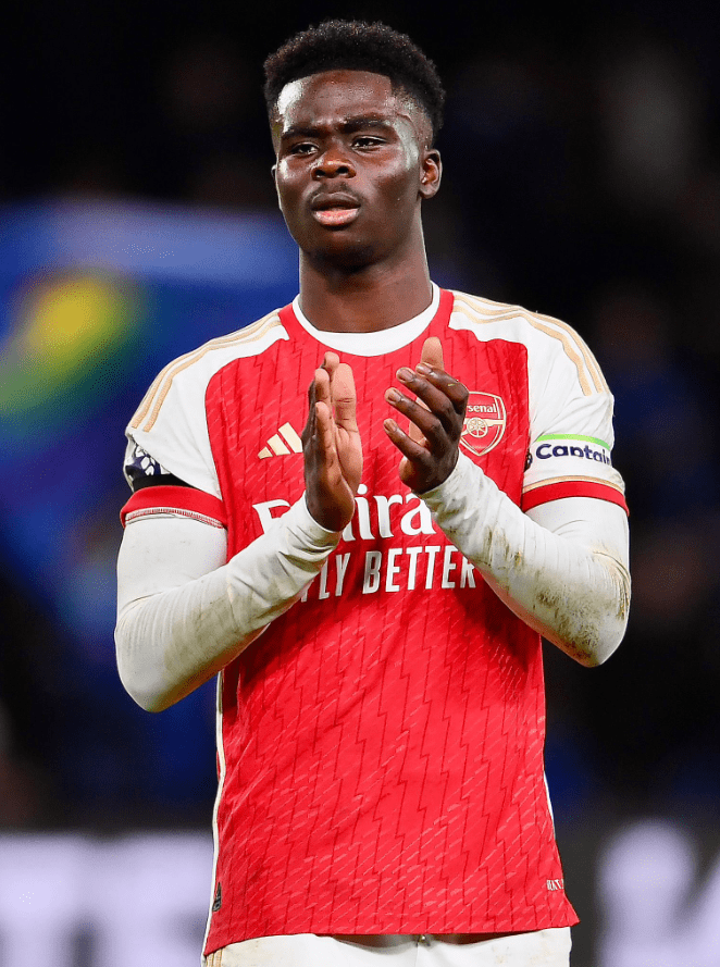 Happy Birthday to Arsenal's Forward Saka!