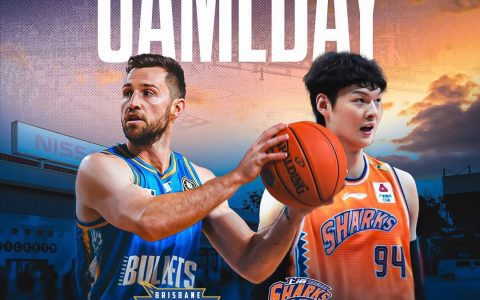 Shanghai Men's Basketball Team vs. Brisbane Bullets Starting Lineups: Wang Zhelin and Liu Zheng Both Playing